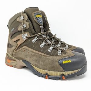 ASOLO Men's Flame GTX Gore-Tex Brown Hiking Boots Size 11 Excellent Condition